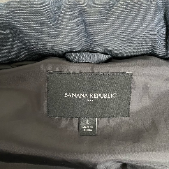 Blue Banana Republic down vest - Picture 4 of 4